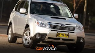 2010 Subaru Forester Video Review  CarAdvice [upl. by Yand]