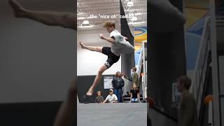 FULL BATTLE EDIT OUT NOW tricking acro challenge battle event tumbling gym gymnastics [upl. by Animrelliug]