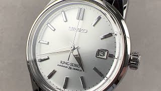 Seiko King Seiko KSK SJE083 Limited Edition Seiko Watch Review [upl. by Mannuela]