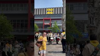 Streetmusic in a bustling summer day england visitengland streetperformer musician musicvideo [upl. by Joanie]