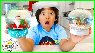 How to Make DIY Snow Globe for the Holiday [upl. by Noyek825]