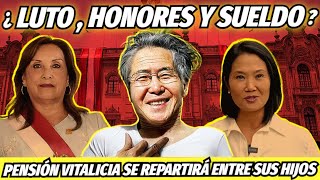 ÚLTIMO ¿FUJIMORI MERECE LUTO HONORES Y SUELDO VITALICIO [upl. by Ful137]