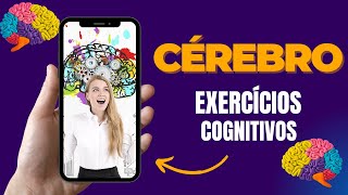 GINÁSTICA CEREBRAL Exercícios cognitivos para TURBINAR seu cérebro [upl. by Leveridge]