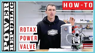 HOW TO Install The EVO Power Valve For Your Rotax Max 125 Go Kart Engine  POWER REPUBLIC [upl. by Eemaj]