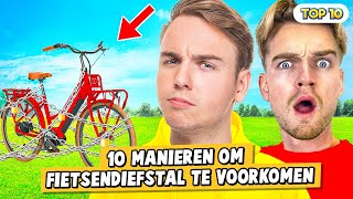 10 MANIEREN OM FIETSENDIEFSTAL TE VOORKOMEN [upl. by Eejan23]