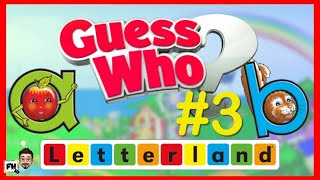 Guess Who Letterland Adventure Fitness Edition 3🏋️‍♂️ letterlandcharacters [upl. by Nalliuq]