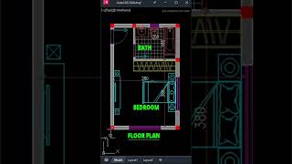 Ultra Fast Elevation AutoCAD viral cadtricks [upl. by Wilma]