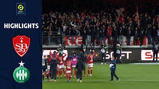 STADE BRESTOIS 29  AS SAINTÉTIENNE 1  0  Highlights  SB29  ASSE  20212022 [upl. by Ahnavas]