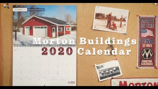 Morton Buildings 2020 Calendar Katies Hobby Garage [upl. by Notsirk]