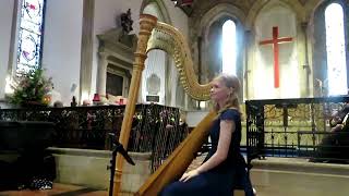 Dussek Sonate no 1 for Harp Music at Beaulieu Rosie Gill Harpist [upl. by Limbert393]