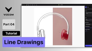 Transforming Sketches and Line Drawings in Vizcom  From Concept to Stunning Renderings  Part 4 [upl. by Nhtanhoj]