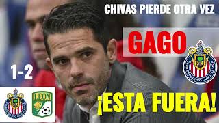 CHIVAS NOTICIAS CHIVAS OTRA DERROTA GAGO FUERA DE CHIVAS [upl. by Magas111]