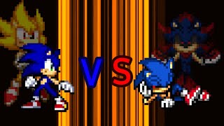 Sonic frontiers Vs SonicEXE [upl. by Ecydnac]