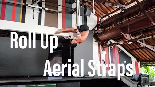 How to Do Roll Up Aerial Straps [upl. by Herrmann676]