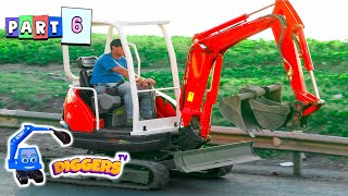 Excavator Song For Kids  Diggers Construction Vehicles Music Video for Children [upl. by Oirretno212]