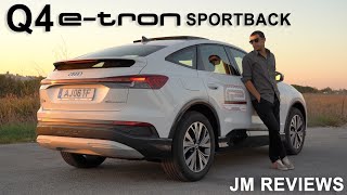 Audi Q4 etron Sportback  Qual Escolhiam Sportback Ou Suv  JM REVIEWS 2021 [upl. by Almallah]