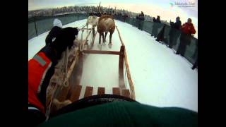 Jokkmokks marknad 2015  Renrace action camera [upl. by Donough]