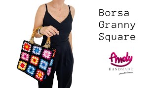 Borsa Granny Square [upl. by Goodrich450]