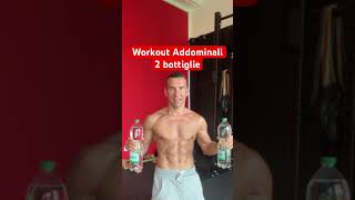 Workout Addominali con 2 Bottiglie [upl. by Hartmunn]