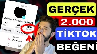 3 Dakikada Ücretsiz Tiktok Beğeni Hilesi  Tiktok Beğeni Hilesi 2024 [upl. by Rani838]