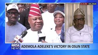 Sen Adelekes win in Osun PDPs statement of intent for 2023  Dr Akindele Adekunle [upl. by Icart]