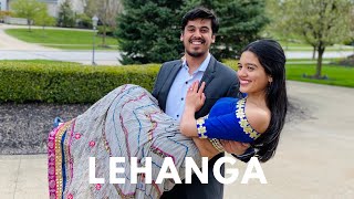 Lehanga Dance  Shivani Bafna amp Shyam Shah  Jass Manak  Sangeet Choreography [upl. by Dulla]