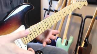 Easy Guitar Lesson on Improvising Over Chord Changes by Outlining [upl. by Pulchi]