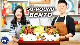 We Made A Giant 50Pound Bento Box • Tasty [upl. by Yolanthe595]