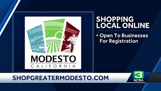 Support Modesto businesses through new online platform [upl. by Suilenroc]