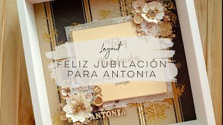 LAYOUT FELIZ JUBILACIÓN PARA ANTONIA [upl. by Eidur]