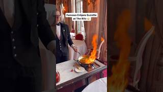 The Most Famous Ritz Crêpes Suzette [upl. by Peadar696]