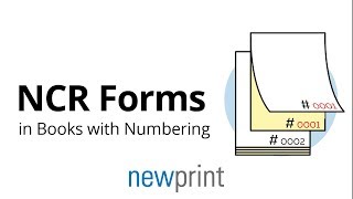 NCR Forms in Books with Numbering [upl. by Zeta]