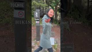 Fun hike at Mount Tolmie travel vlog hiking [upl. by Atteuqihc]