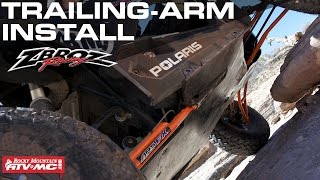 Zbroz High Clearance Trailing Arms Installation XP1000 [upl. by Stormi]