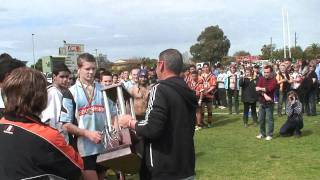 big crowd of local see under 16s win Tullibigeal Lake Cargelligo United v Tigers [upl. by Terryl]