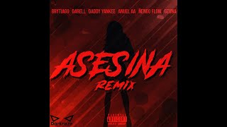 Asesina Remix  Edit  Brytiago Darell Daddy Yankee Anuel AA Ñengo Flow Ozuna [upl. by Tat]