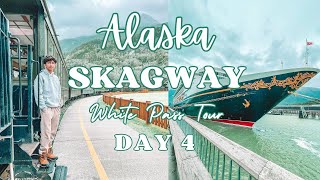 Skagway Alaska White Pass Train  DISNEY WONDER ALASKA CRUISE DAY 4 Altitude sickness 🤢 [upl. by Ahsenahs]