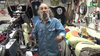 Installiing the New Mikuni on My Shovelhead Harley Copy1 [upl. by Nirrej]