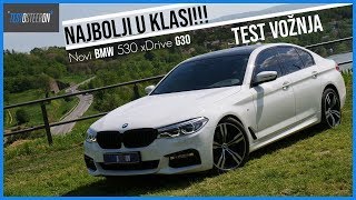 AVION NA TOČKOVIMA Novi BMW 530xDrive G30TEST VOŽNJA [upl. by Yeleen]