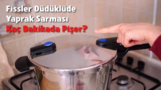 Fissler Düdüklüde Lokum Gibi Yaprak Sarması Nasıl Pişirilir Fissler Düdüklü Tencere Kullanımı [upl. by Atselec781]