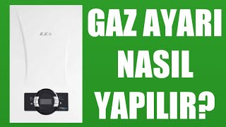 Eca Kombi Gaz Ayarı Nasıl Yapılır [upl. by Attennhoj]