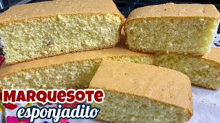 Marquesote Salvadoreño ESPONJADITO Y SUAVE Panaderia [upl. by Aicirtak]