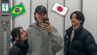 NAMORADA JAPONESA e MELHOR AMIGO JAPONÊS 【VLOG】 [upl. by Sivet]