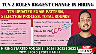 TCS Hiring Announced Batch 20192025  NQT Hiring  TCS Intern  BEBtech  Off Campus  Joining [upl. by Pollard]