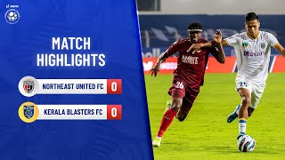 Highlights  NorthEast United FC 00 Kerala Blasters FC  Match 7  Hero ISL 202122 [upl. by Aydidey219]