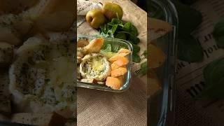 Baked Camembert with Baguette and Pear recipes eatingasmr foodlover slowlivinglifestyle [upl. by Blackburn370]