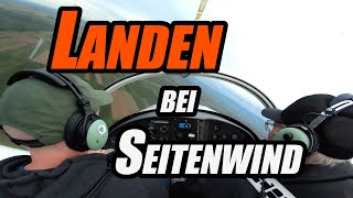 Landeübungen bei Seitenwind in Mainz Finthen  EDFZ  🛬 [upl. by Rafaelof]