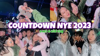 wtf happened at COUNTDOWN NYE 2023 🤯 ⛈️ a wet amp wild vlog [upl. by Magas245]