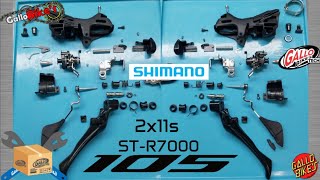 Shimano 105 ST  R7000  Servicio y Reparación a Dual Izquierdo  Gallo Bikes TECH [upl. by Royo699]