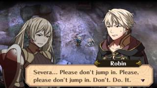 Fire Emblem Awakening  Male Avatar Father amp Severa Daughter HotSpring Scramble Conversations [upl. by Ytissac]